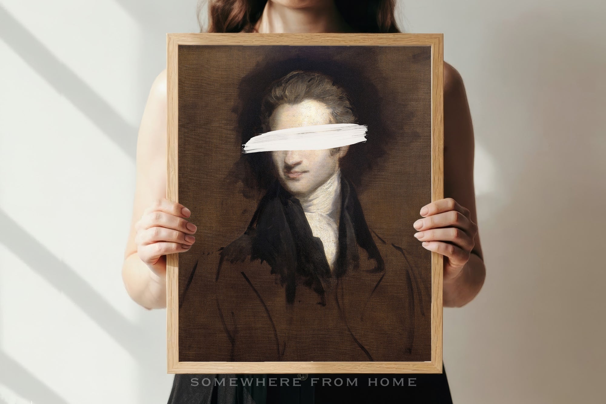 Man in Brown Coat - Vintage Portrait Study