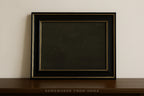 Dark Linen - Moody Green Tonal Abstract