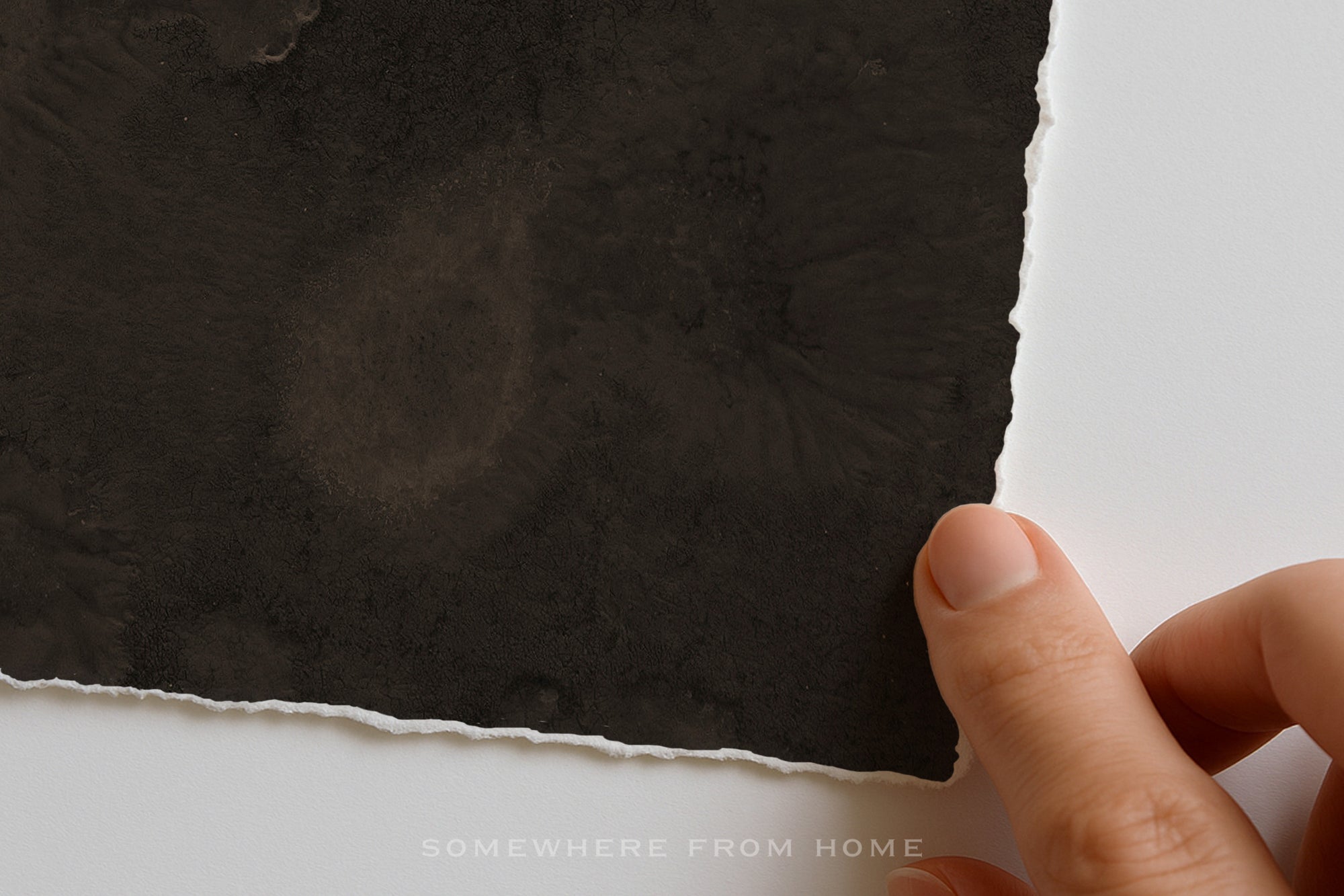 Aged Umber - Warm Tonal Abstract