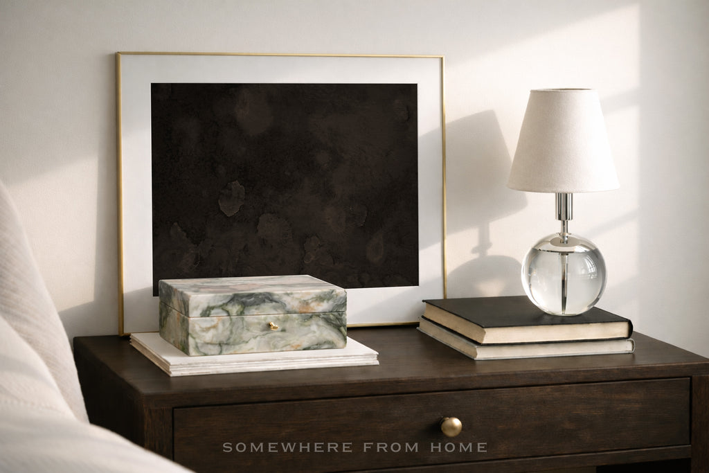 Aged Umber - Warm Tonal Abstract