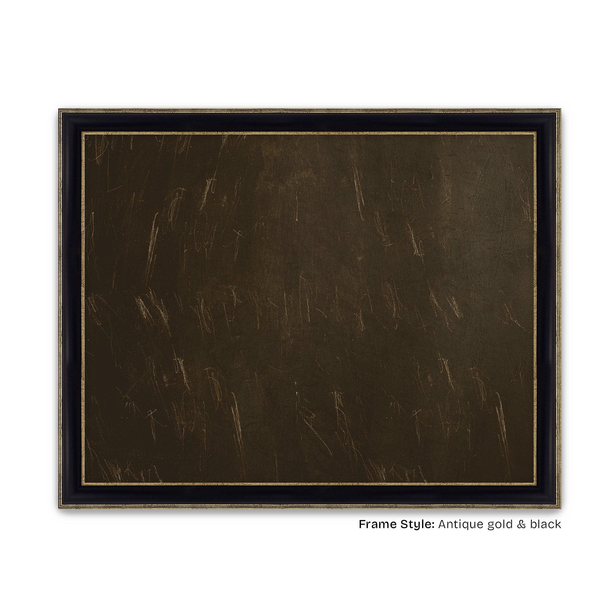 Antique Gold & Black