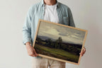 Beyond the Putting Green - Vintage Golf Course Landscape