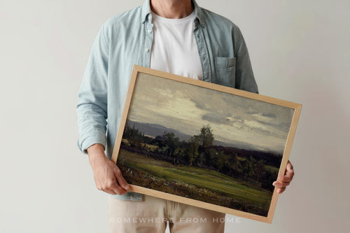 Beyond the Putting Green - Vintage Golf Course Landscape