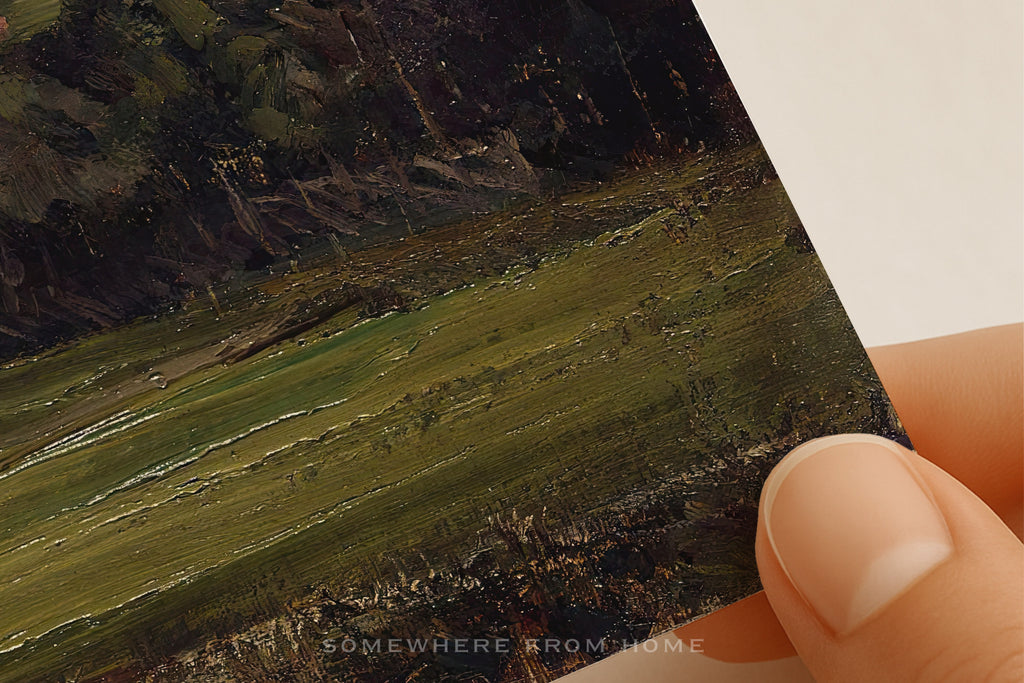 Beyond the Putting Green - Vintage Golf Course Landscape