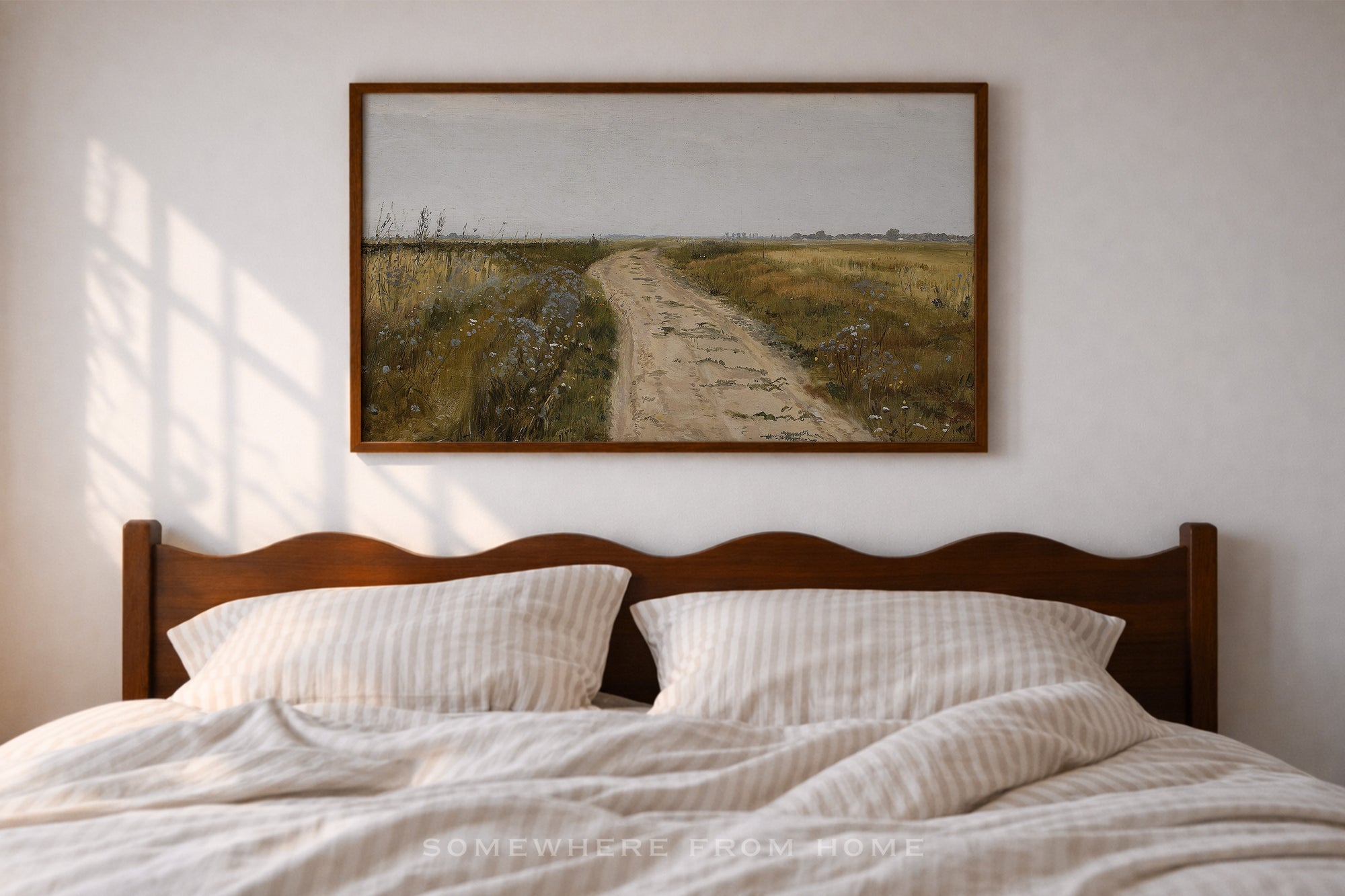 The Long Way Home - Country Road Landscape