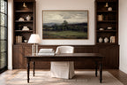 Beyond the Putting Green - Vintage Golf Course Landscape