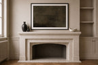 Ember Fade – Original Warm Brown Abstract Unframed Print