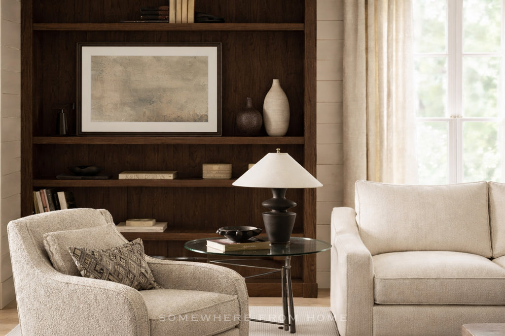 Earthen Quiet – Warm Neutral Textured Abstract