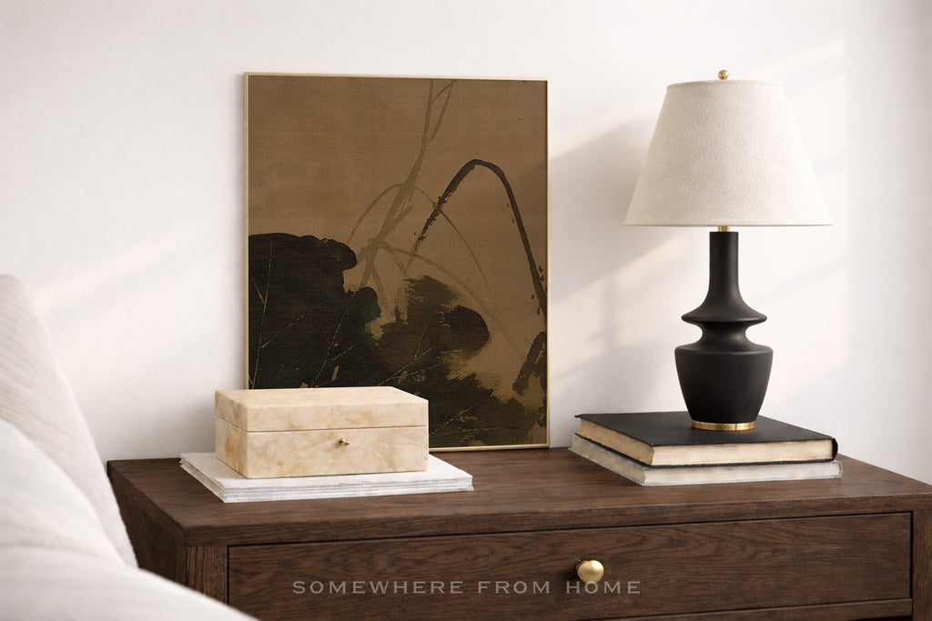 Still Form - Warm Neutral Abstract