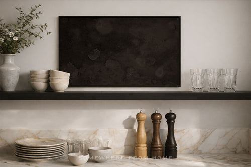 Aged Umber - Warm Tonal Abstract