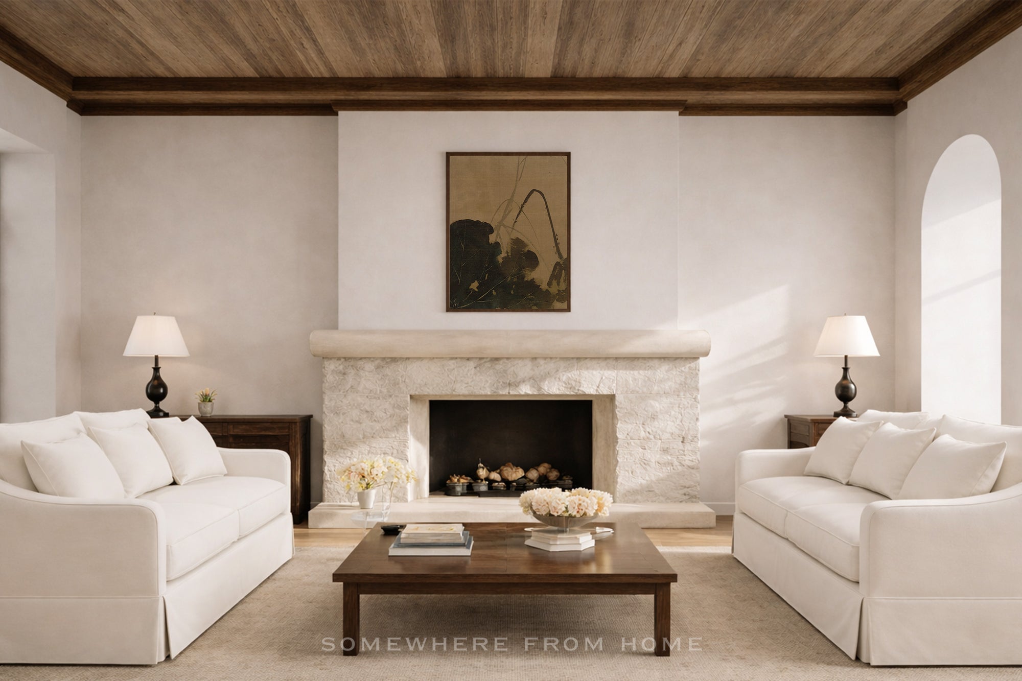 Still Form - Warm Neutral Abstract