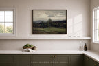 Beyond the Putting Green - Vintage Golf Course Landscape