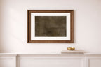 Burnished Horizon - Original Golden Brown Abstract Unframed Print