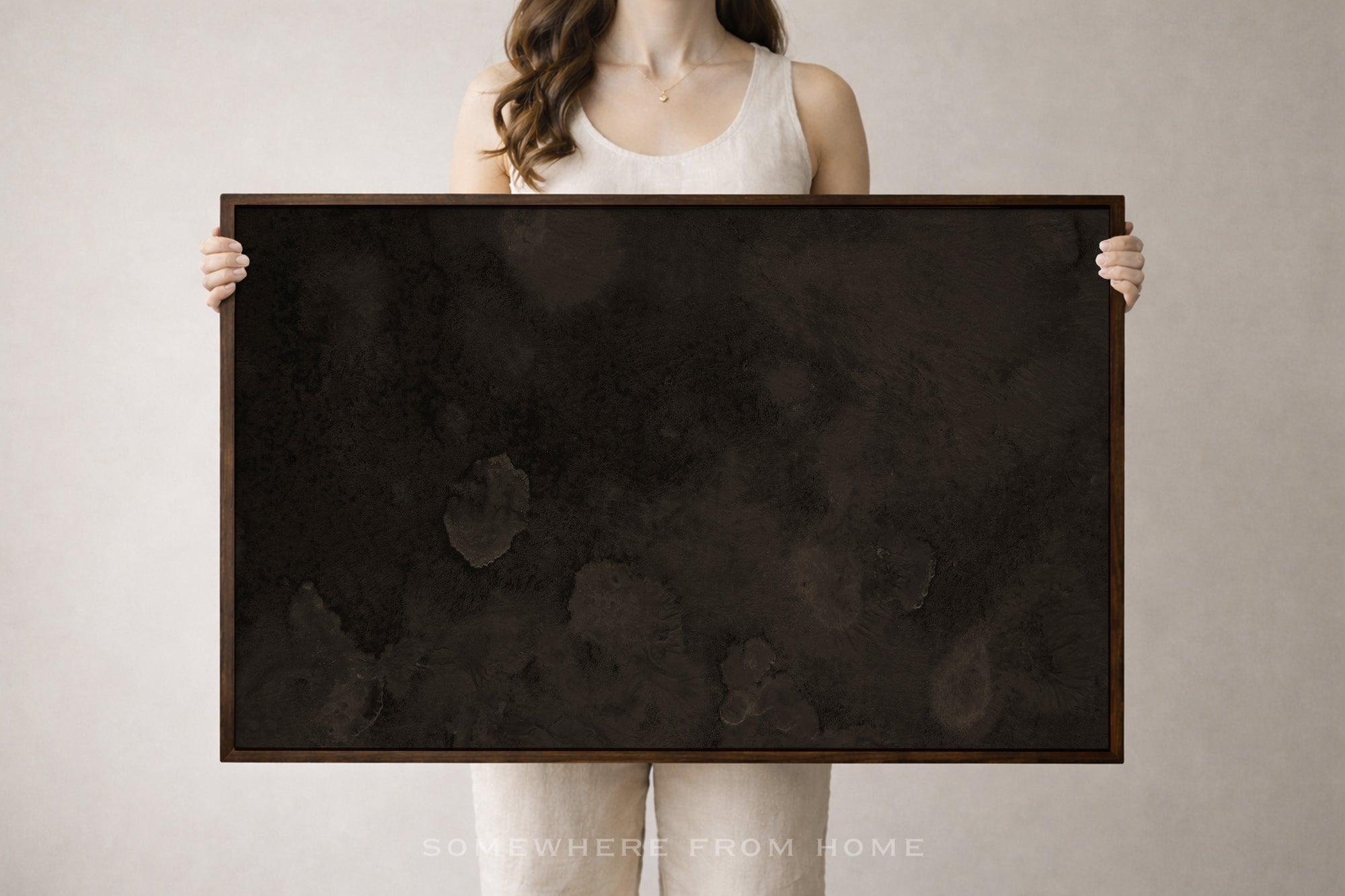 Aged Umber - Warm Tonal Abstract