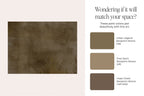 Burnished Horizon - Original Golden Brown Abstract Unframed Print
