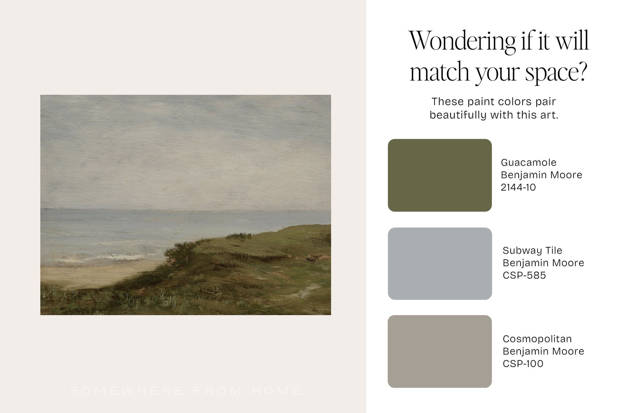 Quiet Shoreline - Soft Coastal Landscape