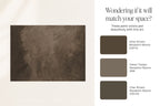 Umber Dusk - Moody Brown Abstract