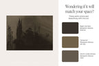 Bronze Stillness - Moody Landscape Silhouette
