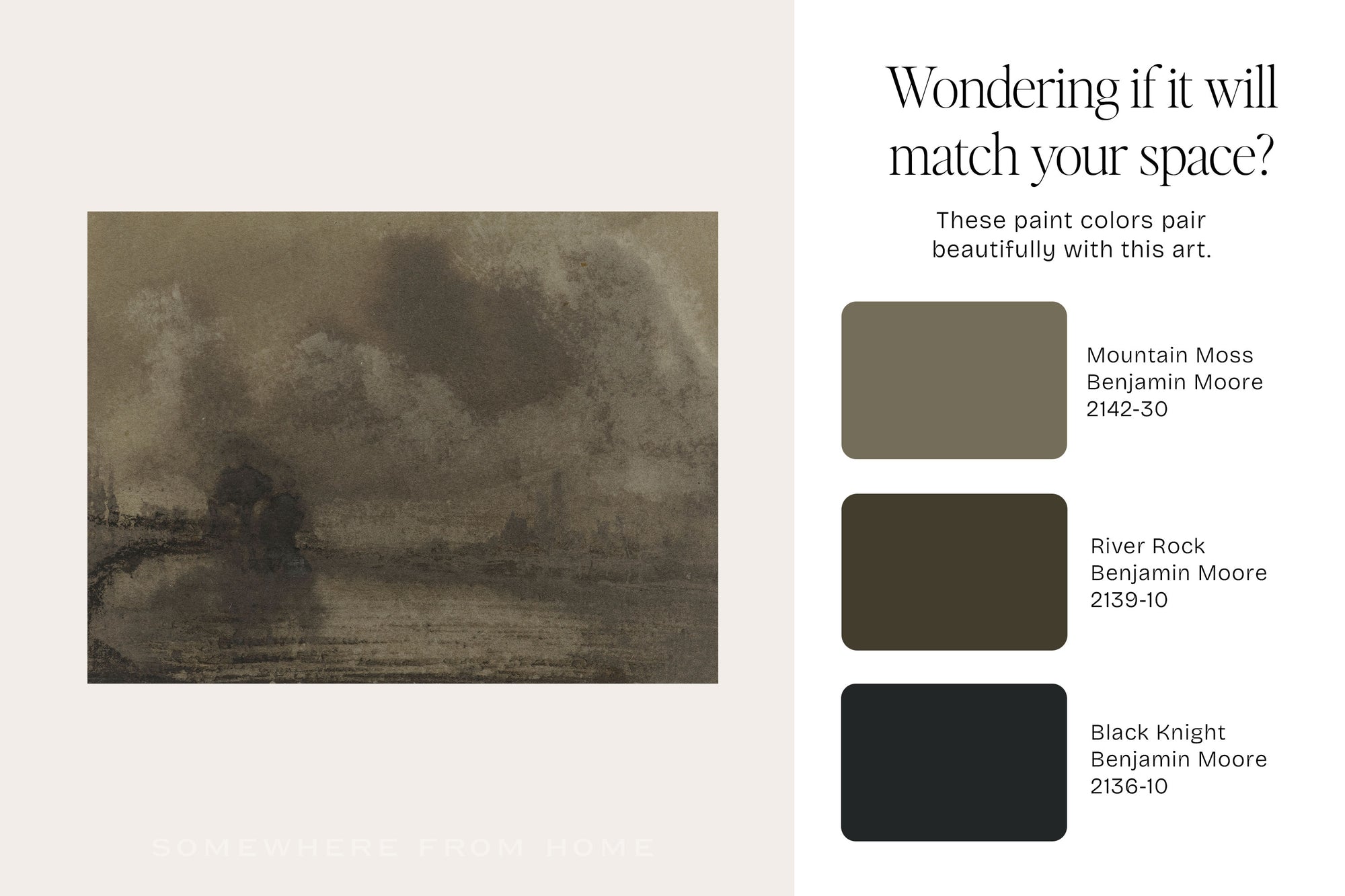 Ember Crossing - Moody River Landscape