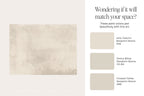 Linen Wash - Textured Neutral Abstract Unframed Print