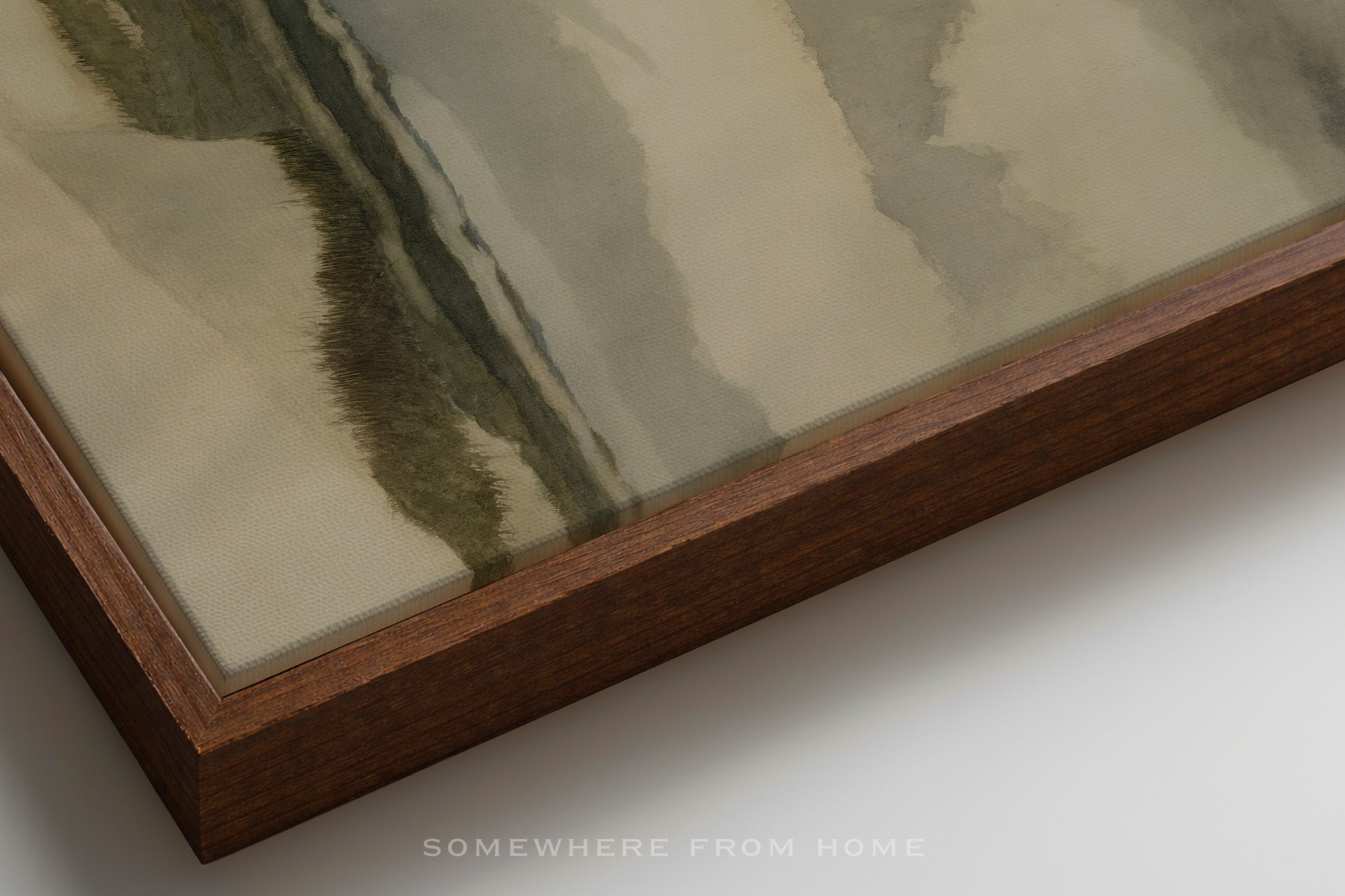 Quiet Dunes – Soft Coastal Landscape Art Print