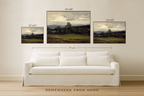 Beyond the Putting Green - Vintage Golf Course Landscape