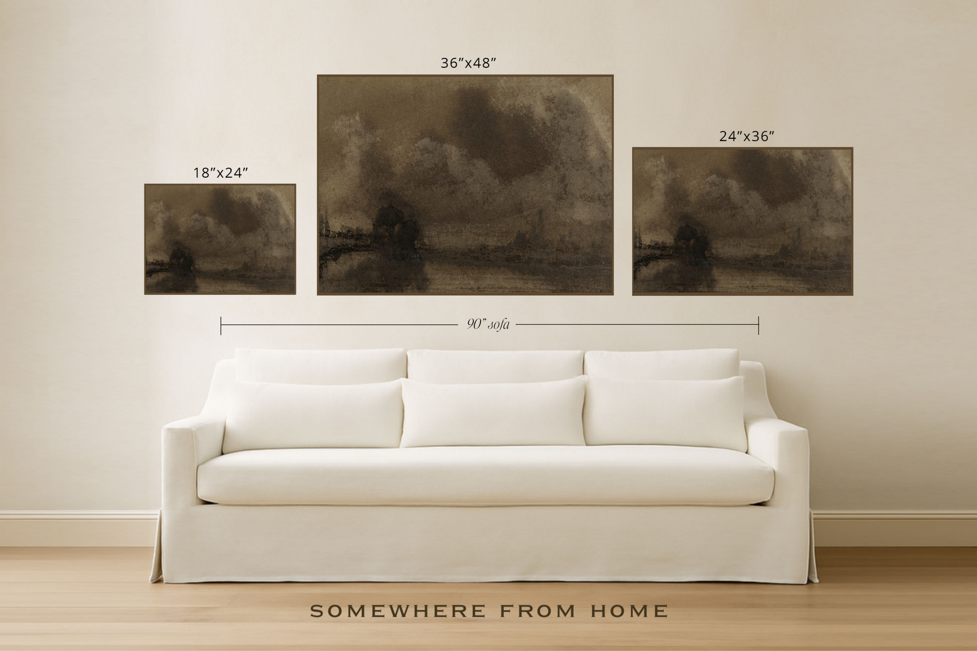 Ember Crossing - Moody River Landscape