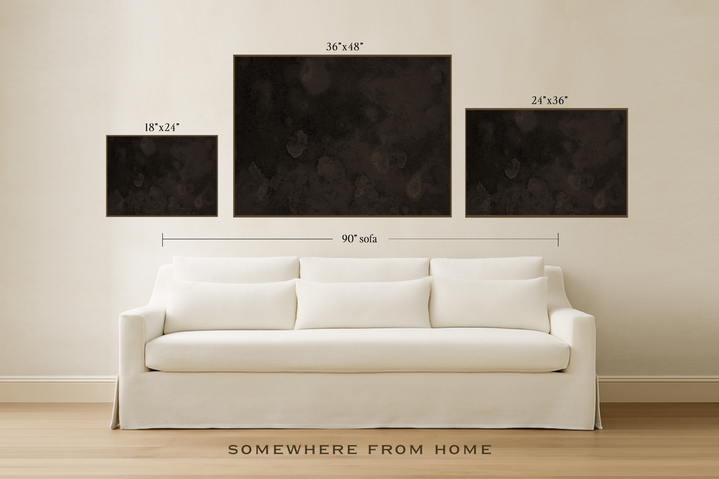 Aged Umber - Warm Tonal Abstract