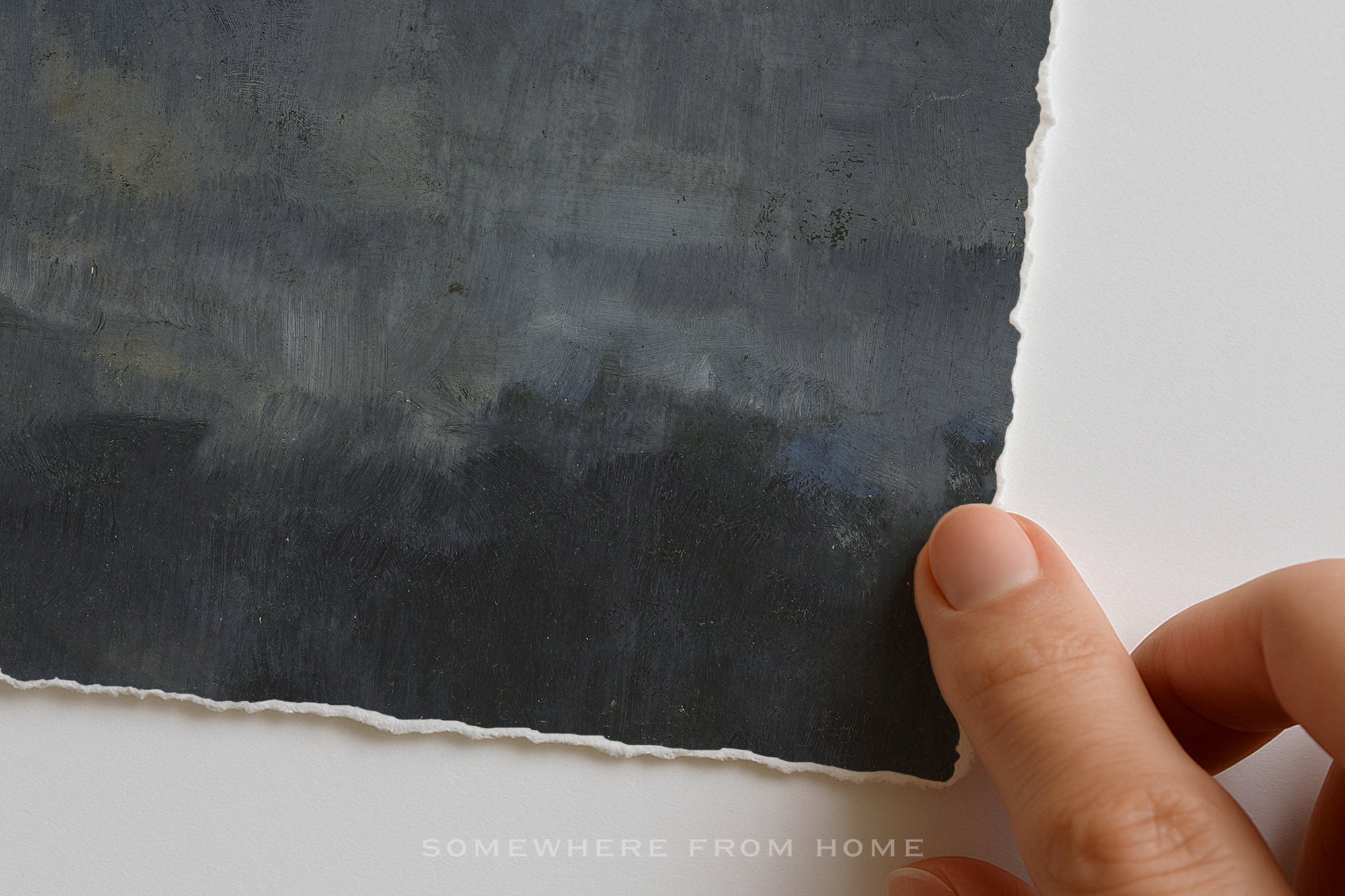 Low Tide Sky - Moody Coastal Landscape