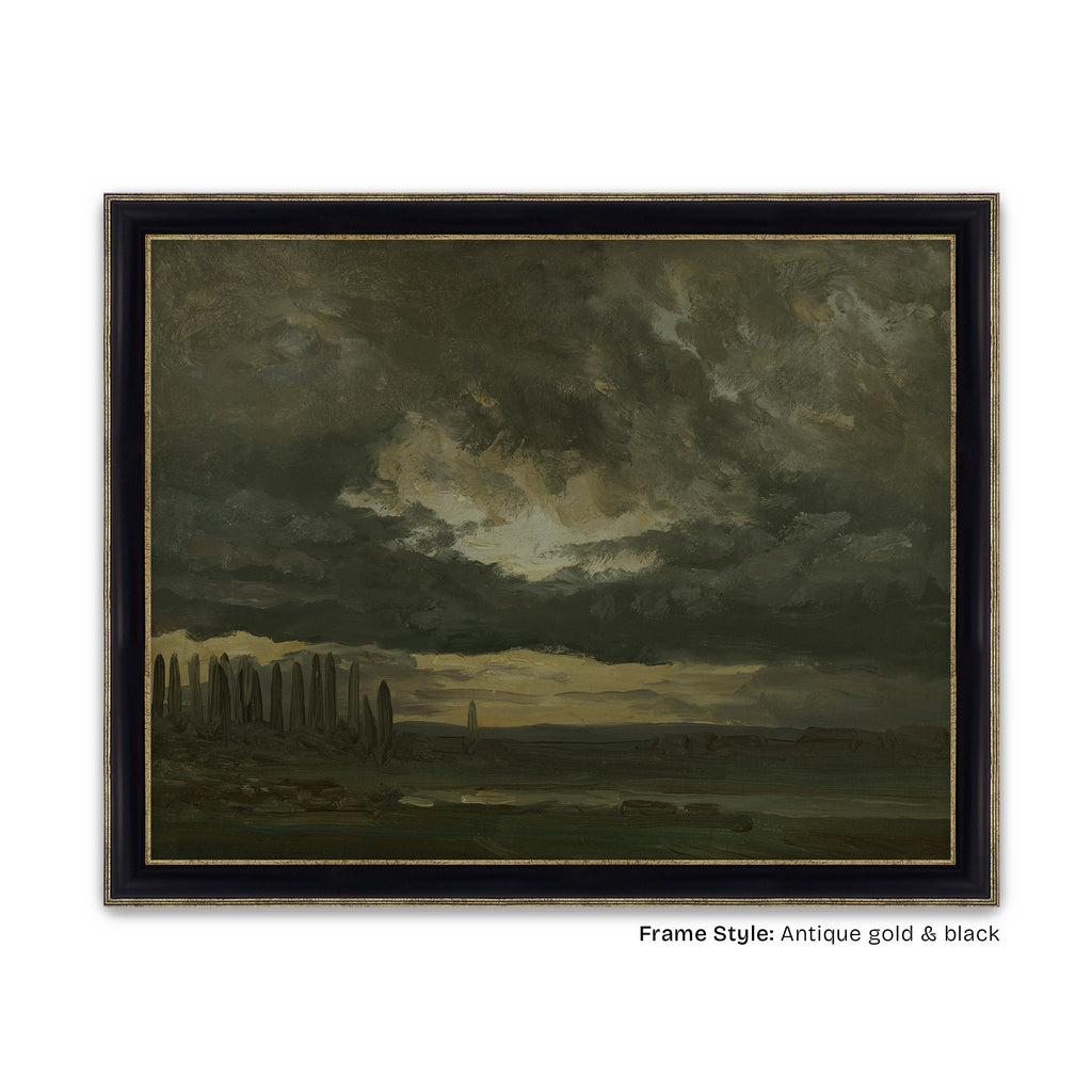 Antique Gold & Black