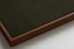 Dark Linen - Moody Green Tonal Abstract