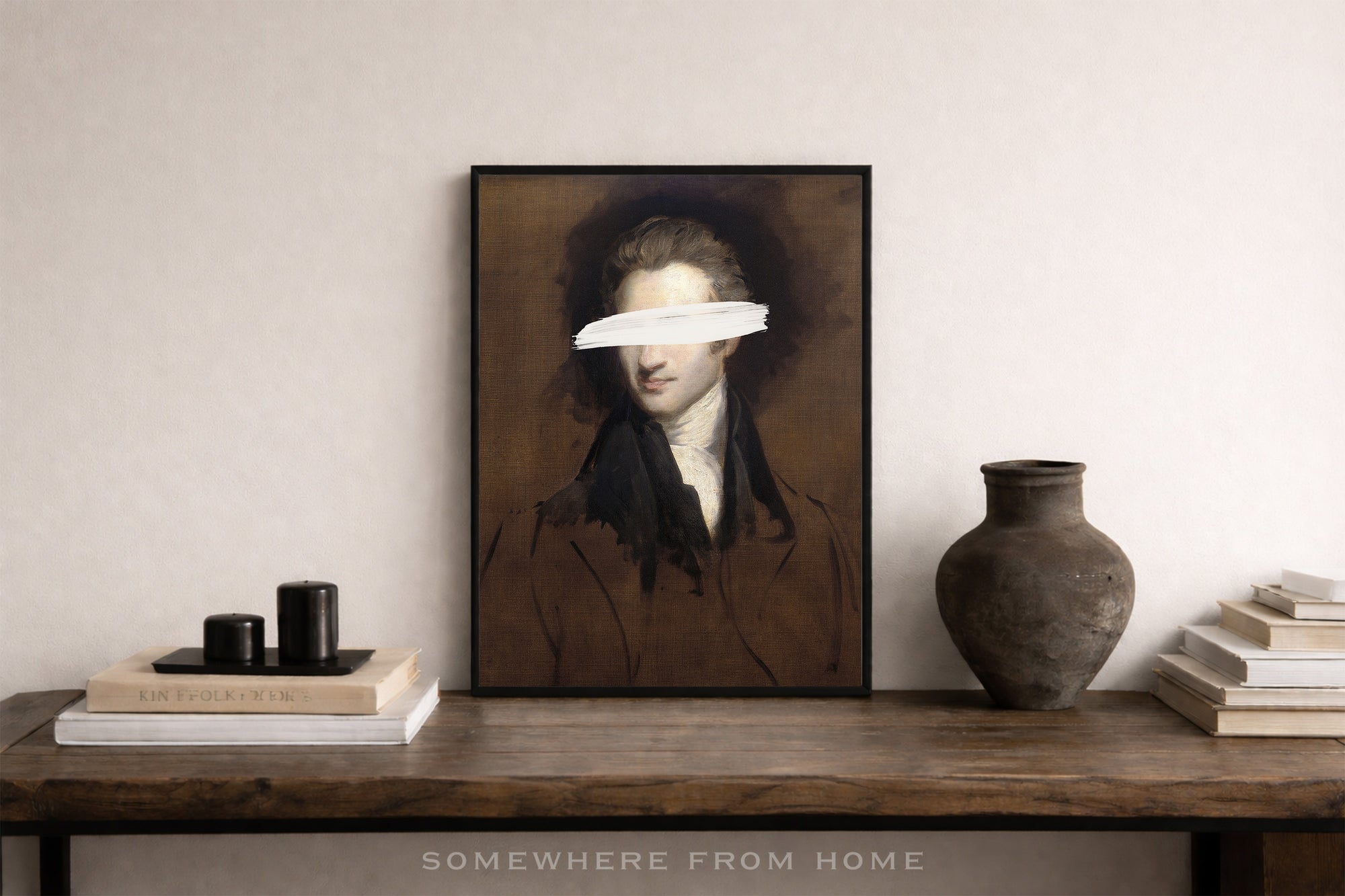 Man in Brown Coat - Vintage Portrait Study