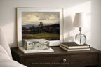 Beyond the Putting Green - Vintage Golf Course Landscape