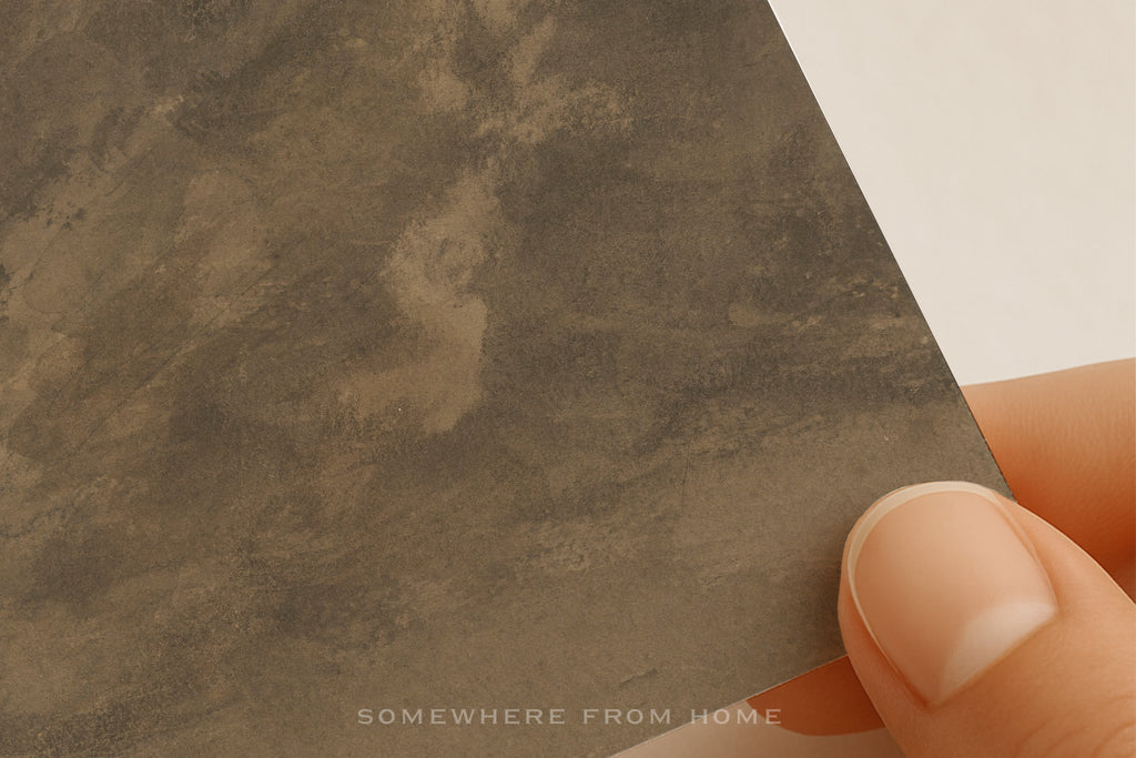 Valley in Sepia - Warm Neutral Hillside