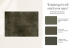 Verdant Haze - Moody Green Abstract