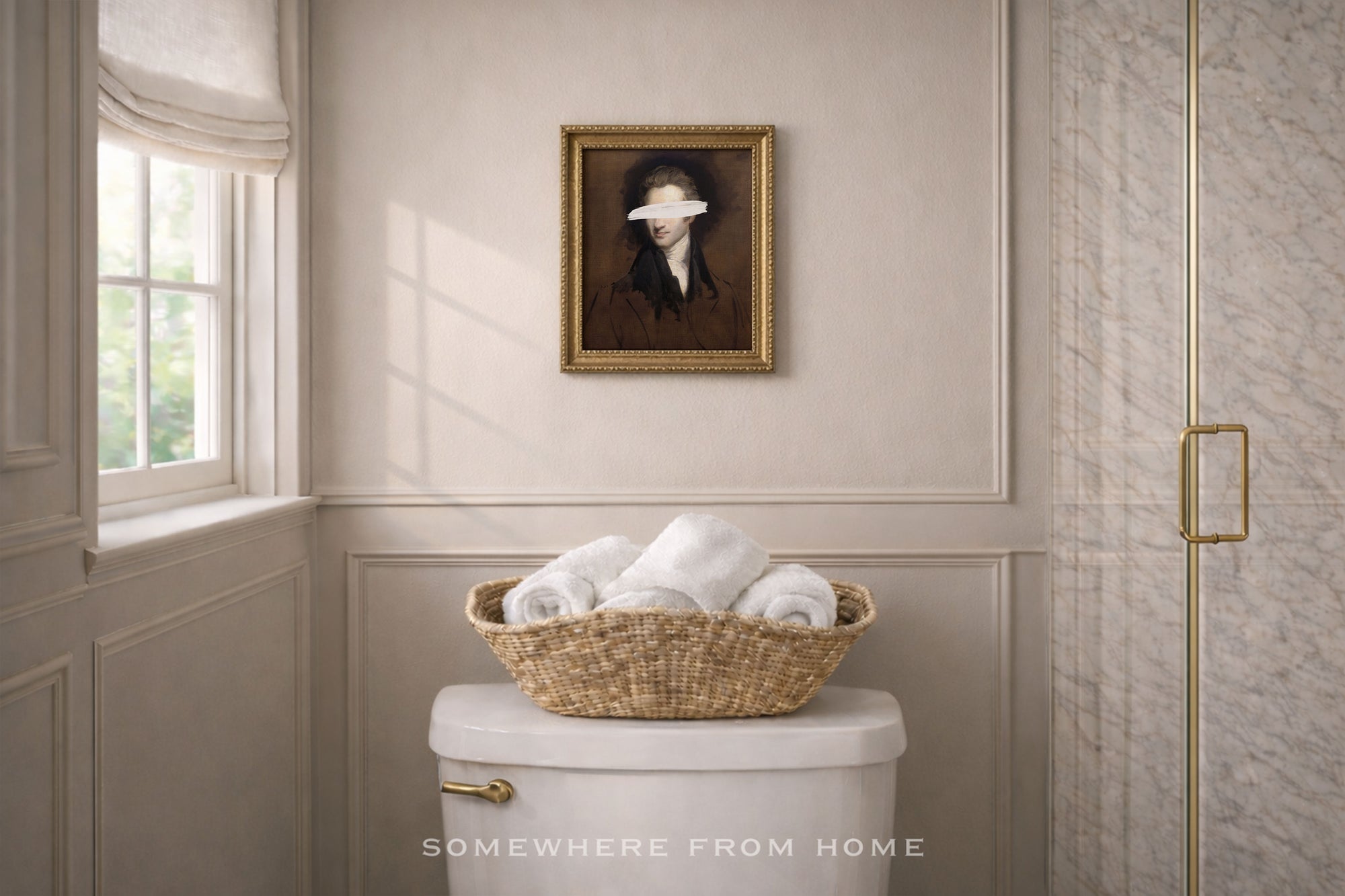 Man in Brown Coat - Vintage Portrait Study