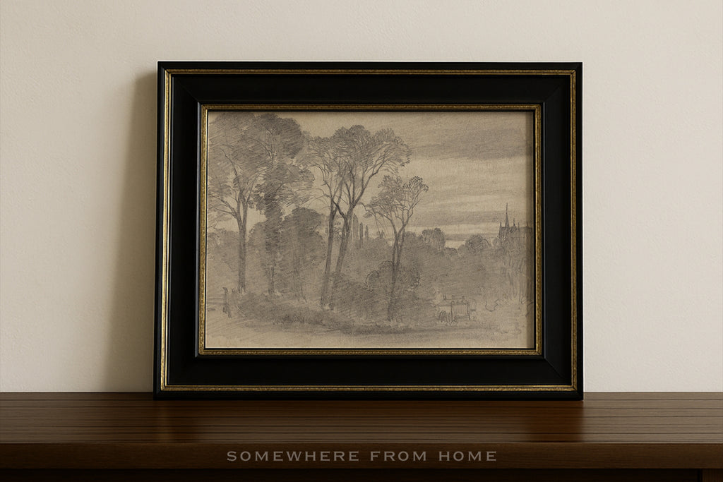 Tree Study 1 - Landscape Sketch