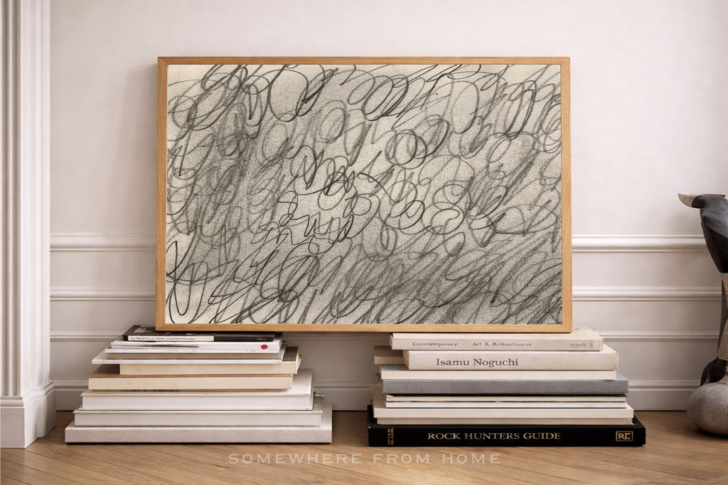 Gesture No. 01 - Modern Abstract Sketch