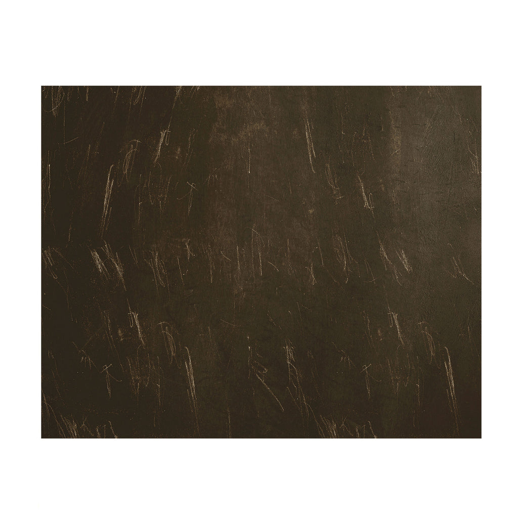 A square sample of dark brown textured wall art print with subtle distressed marks, centered on a white background.