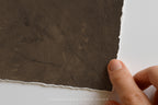 Umber Dusk - Moody Brown Abstract
