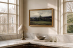 Beyond the Putting Green - Vintage Golf Course Landscape
