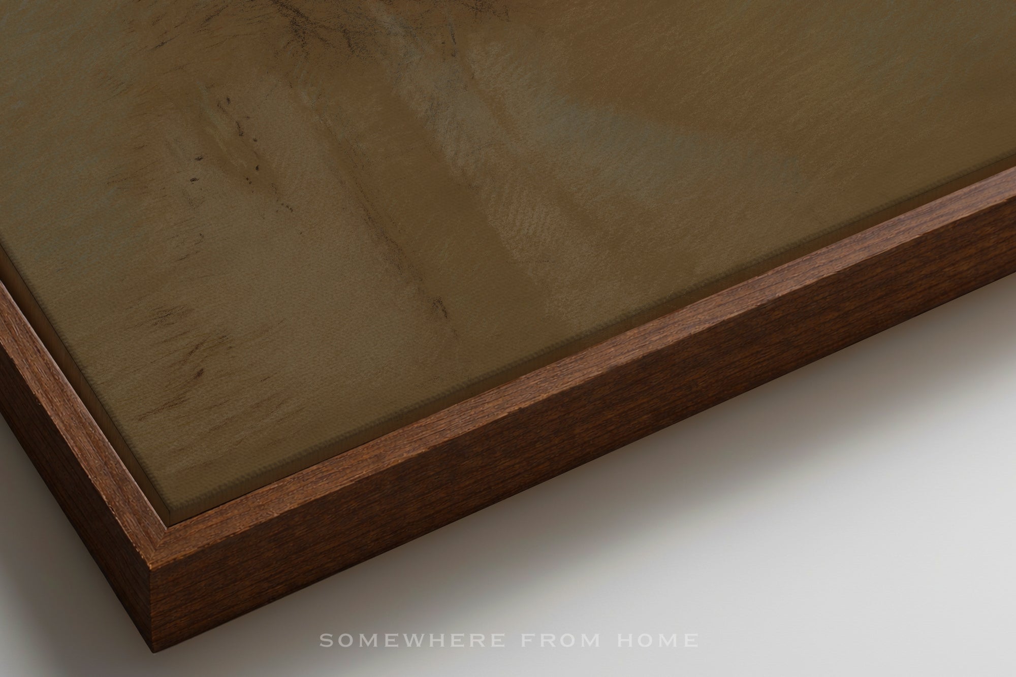 Autumn Haze – Moody Bronze Landscape