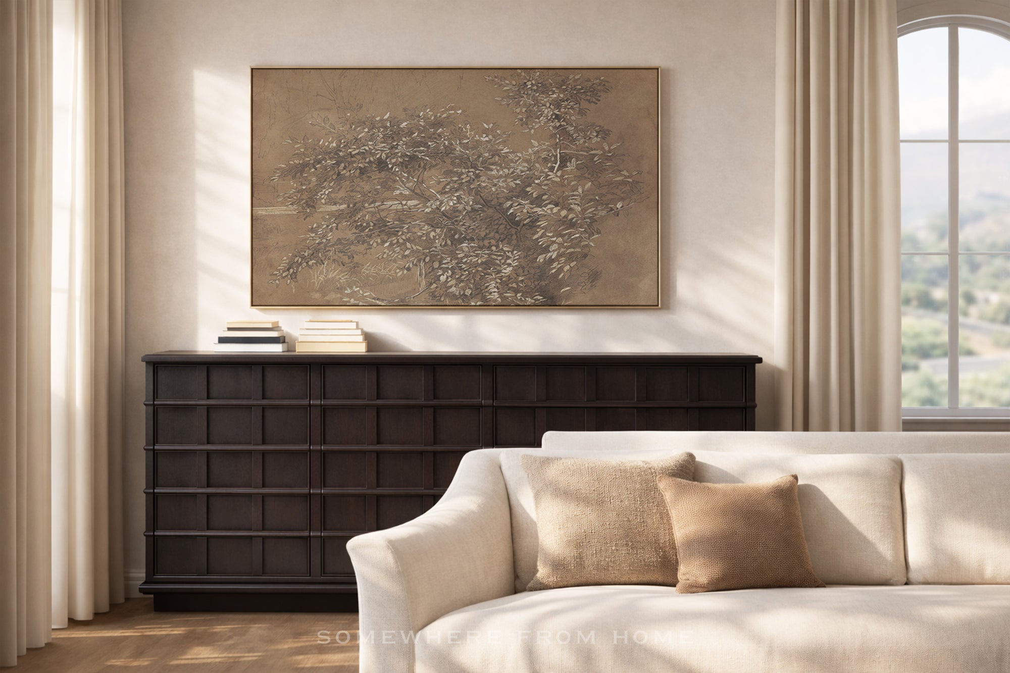 Fallen Bough – Antique Tree Study