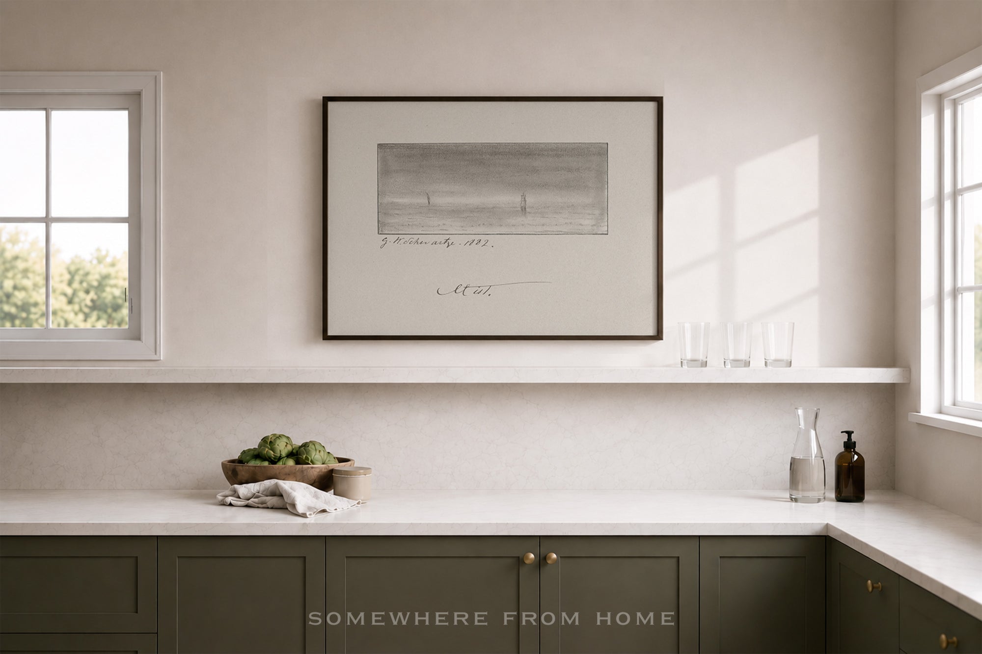 minimalist-coastal-pencil-drawing-wall-art-print-in-beach-kitchen_jpg