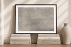 Earthen Quiet – Warm Neutral Textured Abstract Unframed Print