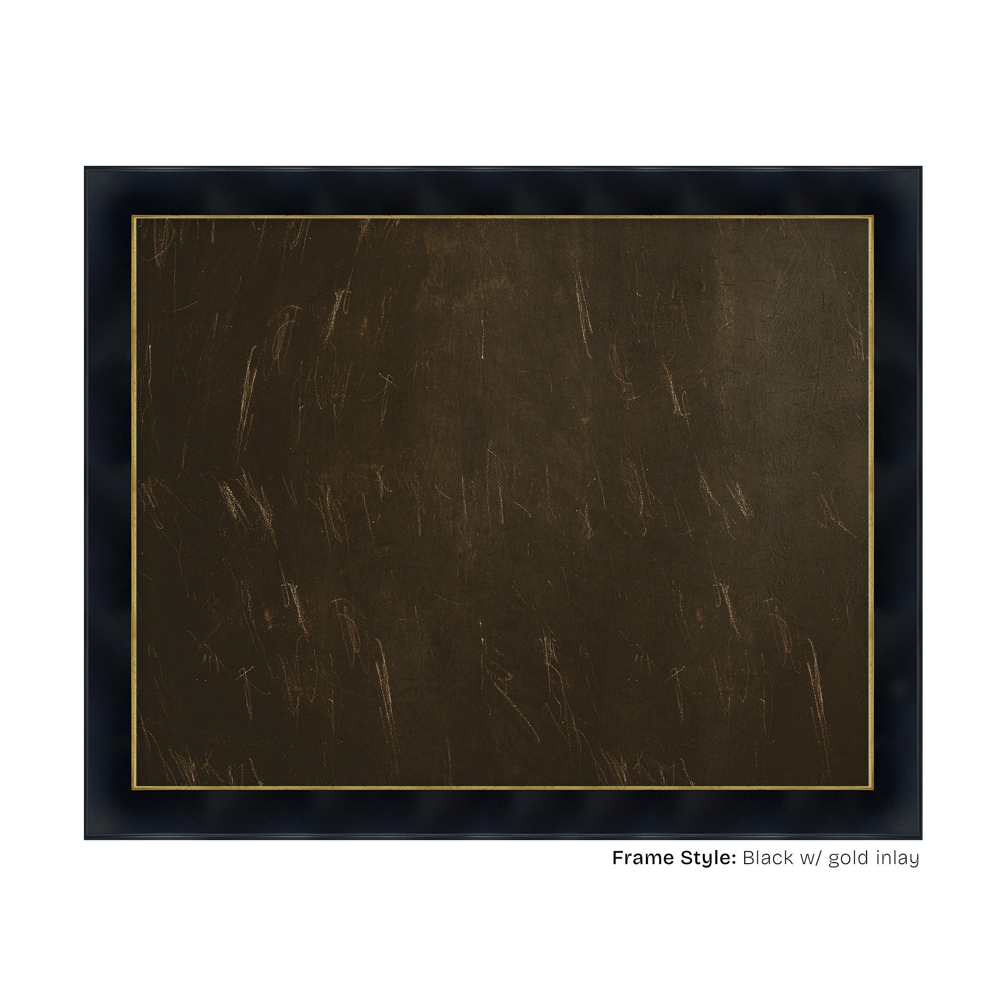 Black w/ Gold Inlay