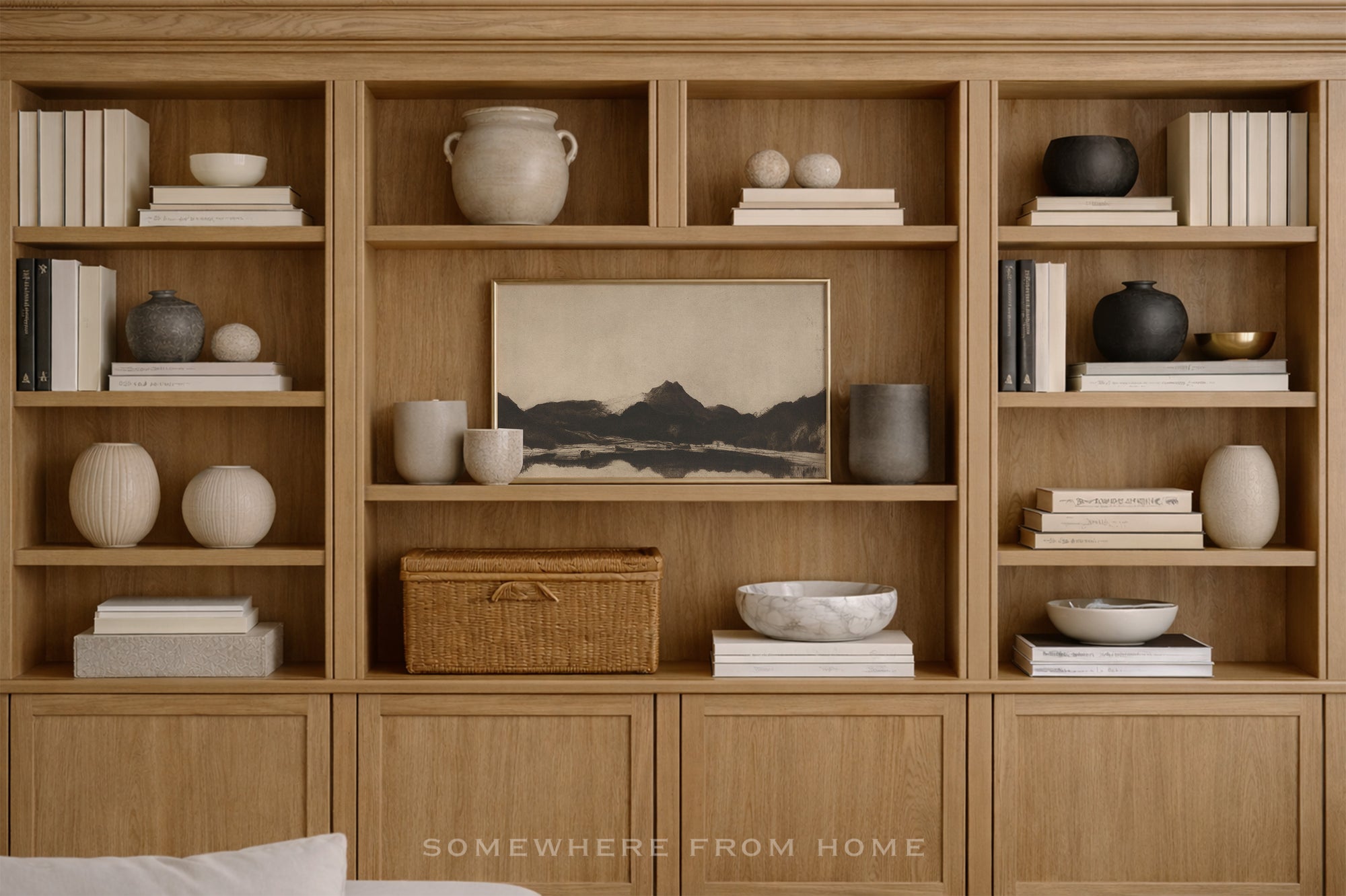 Ridge Study 1 - Moody Landscape Sketch