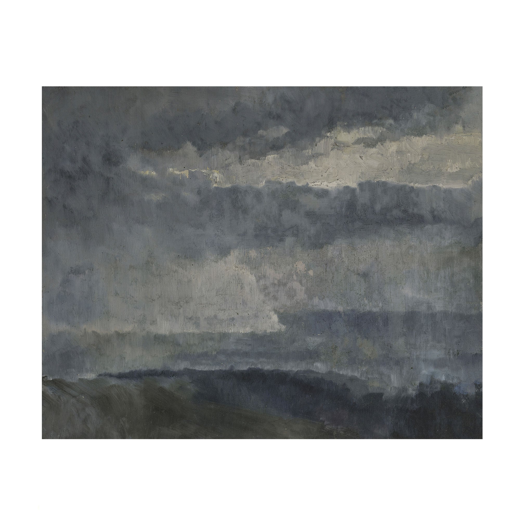 Low Tide Sky - Moody Coastal Landscape