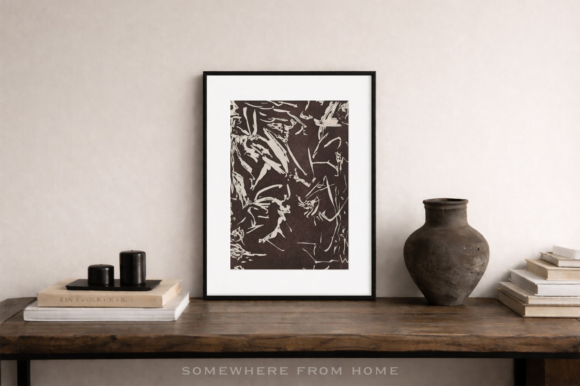 Shadow Gesture - Moody Abstract