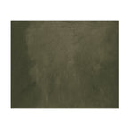 Dark olive green painting, shown against a plain white background.